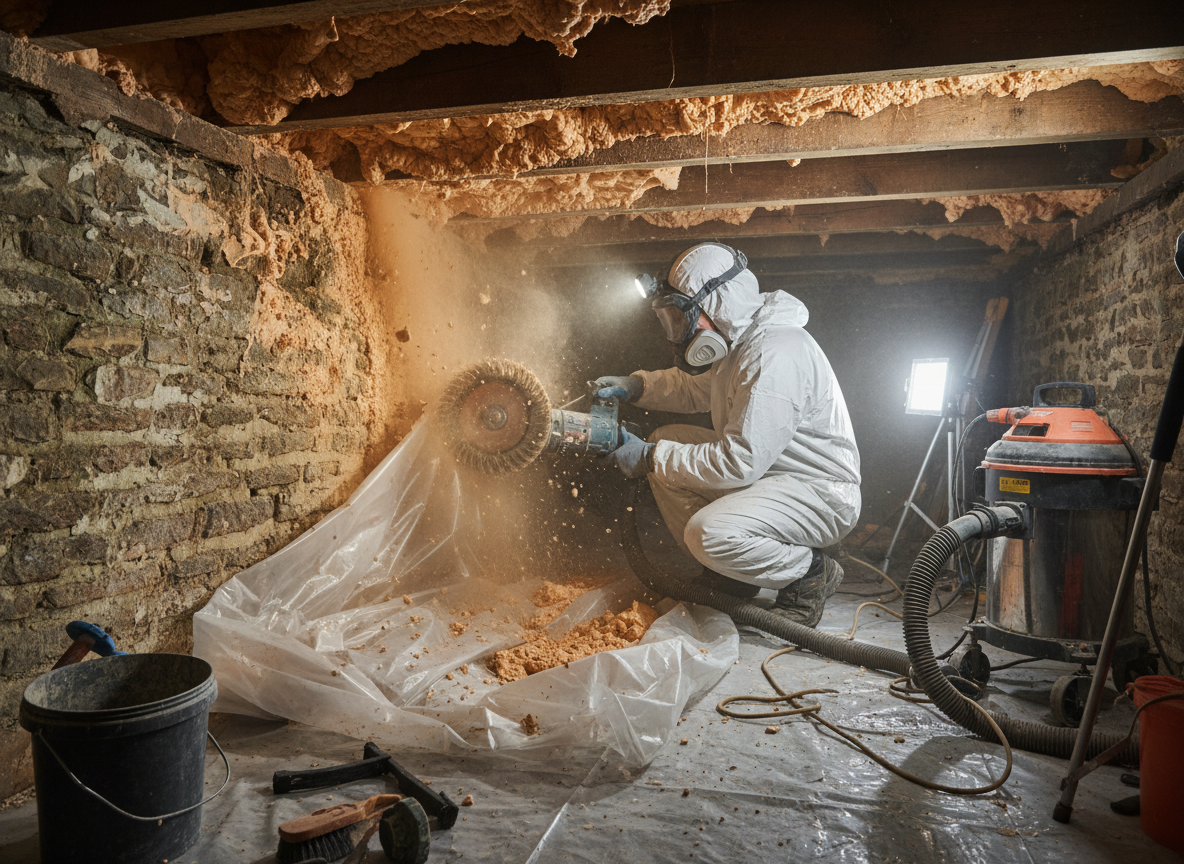 Spray Foam Removal in Truro